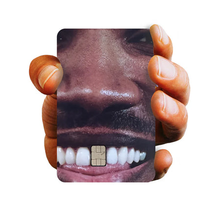 Teeth Grill debit Card skin